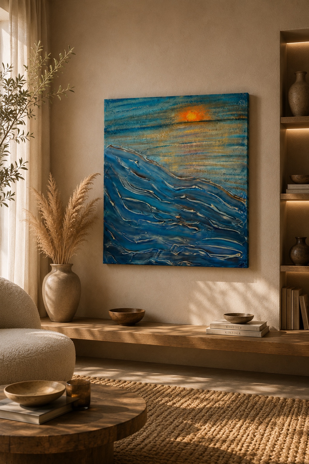 Golden Tide interior view